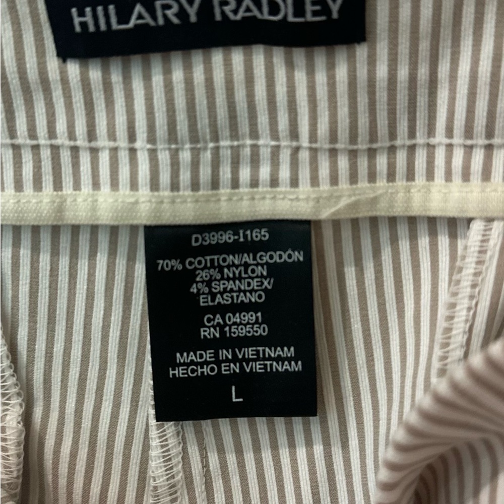 Hilary Radley Tan Chinos Classic Straight-Leg - Picture 3 of 3